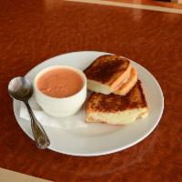 Our Famous Tomato Bisque Soup Lunch  · Thick and creamy soup. 