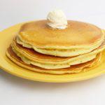 Pancakes · 3 original pancakes made from scratch. Comes with your choice of sides.