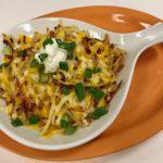 Loaded Hash Browns · Sour cream, cheese, and chives.