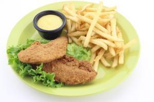 Chicken Tenders · Served with 1 scramblers side
