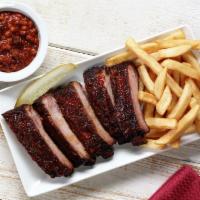 Rib Plate · Includes your choice of 2 Classic Sides.