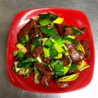 100. Beef with Green Bell Pepper · 