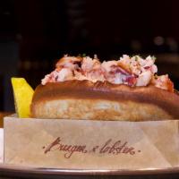 The Original Lobster Roll · Our famous signature roll of chilled North Atlantic lobster, lightly dressed in Japanese may...