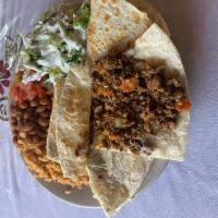 Ground Beef Quesadilla · 13