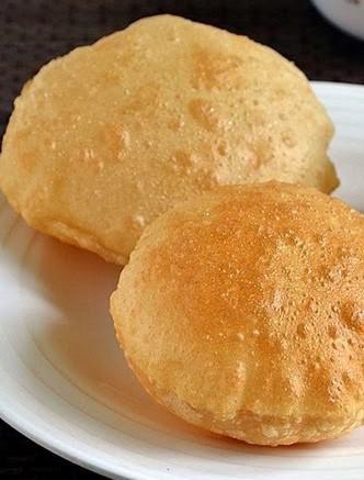 2 Puri · Vegan & Vegetarian- Deep fried wheat bread