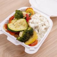 Small - Seasoned Vegetables · Mix of fresh vegetables with our own spice blend.