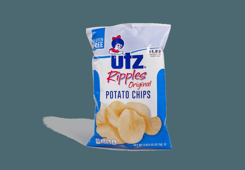 UTZ Ripple Chips 2.75oz · 