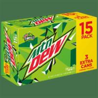 Mountain Dew Cans - 15 Pack · 