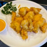  Rock Shrimp · Tempura shrimp with sweet yuzu sauce 