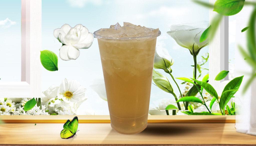 Organic Jasmin Flower Tea · Jasmin flower, jade green tea, classic Jasmin green tea.