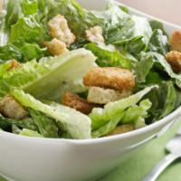 Caesar Salad · Fresh romaine lettuce served with fresh Parmesan cheese.