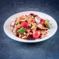 103. Kung Pao Chicken · Hot and spicy.