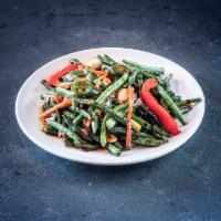 122. Szechuan Green Bean · Hot and spicy.