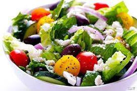 Greek Salad Platter · Lettuce, Onions, Tomatoes, Cucumber, Feta Cheese, Kalamata Olives, Banana Peppers, Sumac

