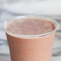  - Cacao Protein · Almond mylk, banana, cacao protein mix (pea protein, hemp, cacao), almond butter, date paste...