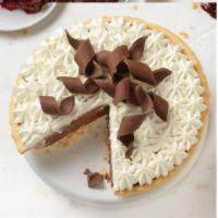 Whole French Silk Pie · Velvety smooth chocolate silk covered with real whipped cream and milk chocolate curls, insi...