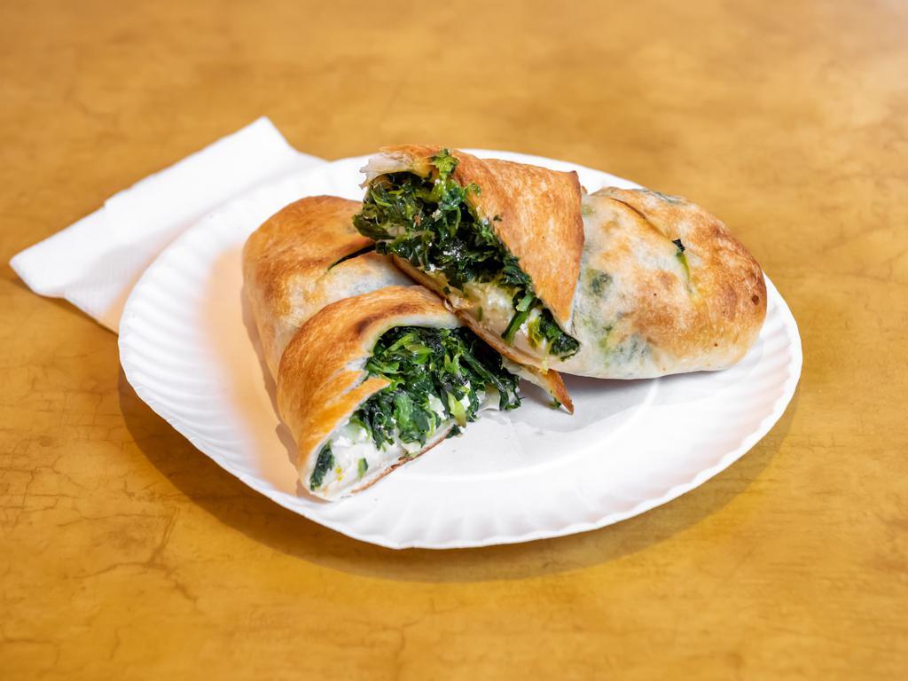 Spinach Roll · Spinach ricotta cheese grated cheese mozzarella cheese with a touch of garlic