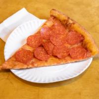 Pepperoni Roll · Sliced pepperoni with mozzarella cheese and grated cheese