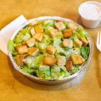 Regular Caesar Salad · Romaine lettuce  pecorino remano grated cheese and croutons