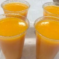 Fresh Squeeze OJ · Fresh squeezed orange juice.