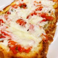 Special Garlic Bread · Buttery bread that is topped with garlic.