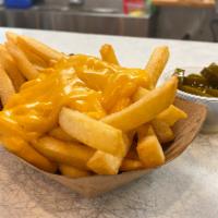 Cheese Fries · French Fries with a pump of Nacho Cheese