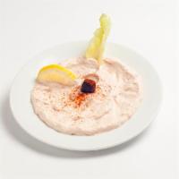 Tarama Salad · Cod fish caviar roe whipped with lemon and olive oil. 
