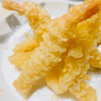 6 Piece Tempura Appetizer Shrimp · Battered and fried. 
