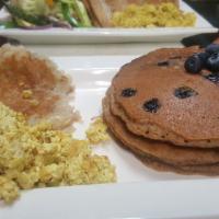 Vegan Wholesome Blueberry Pancake (A la carte) · 