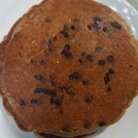 Vegan Chocolate Chips Pancake Brunch · 