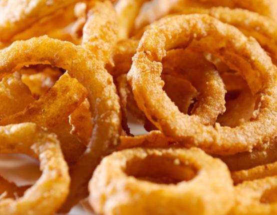 Onion Rings · Hand breaded onion ring fried to golden perfection.