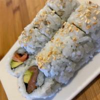 Smoke Salmon Roll · Smoke salmon, Avocado, Sesameseed