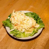 Homemade Creamy Coleslaw · Every day, a perfect side with any meal, coleslaw is made with green cabbage and carrots in ...