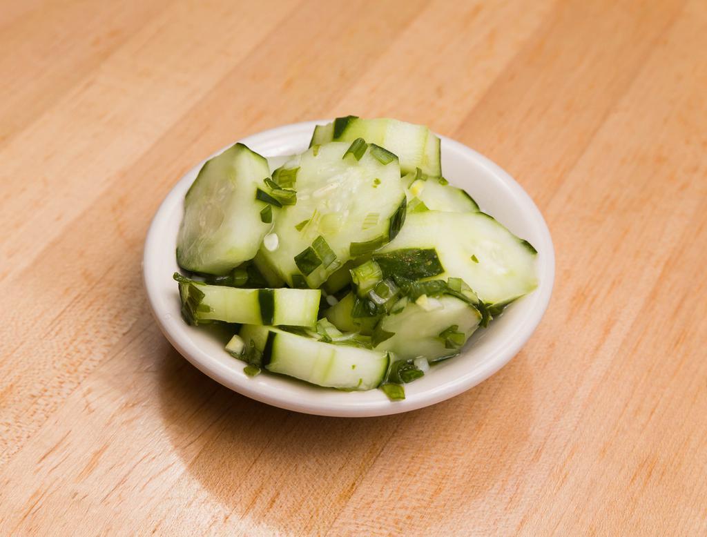 Homemade Cucumber Salad · Cucumber salad is great with any meal or by itself for a healthy snack.