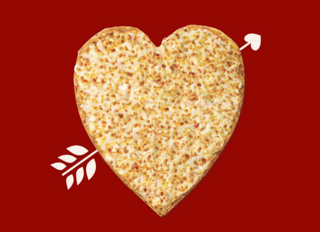 Heart Shaped Pizza · 