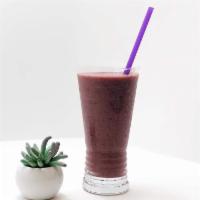 Purple Jungle Smoothie · Acai, Strawberries, Banana, & Almond Milk