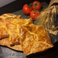 Penovani Khachapuri · Layered cheese bread. Vegetarian.