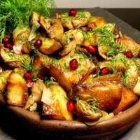 Oven Fried Potato with Mushroom and Onion Combo · 