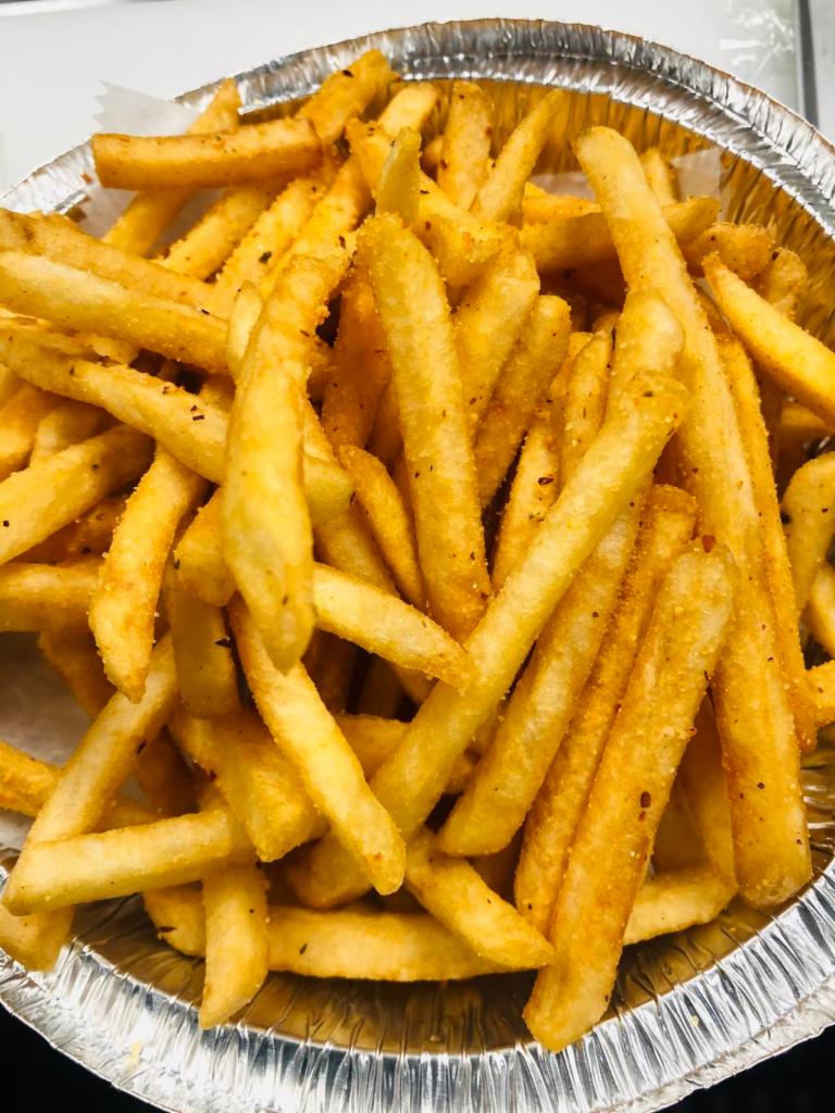 The buffs Fries · Potato fries served with sweet chili sauce 