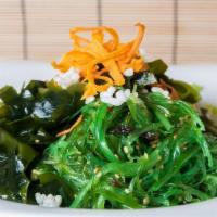 Seaweed Salad · Seaweeds and greens with sesame dressing.