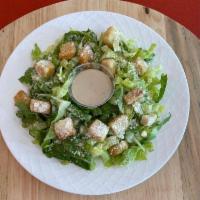 Cesar sald  · lettuce, croutons, parmesan cheese and caesar dressing