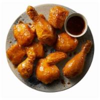 Soy Garlic Wings · A savory soy based sauce with a mild tang of garlic.