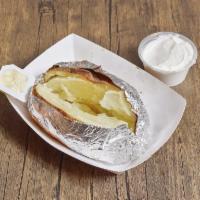 Baked Potato · Comes with butter and sour cream.
