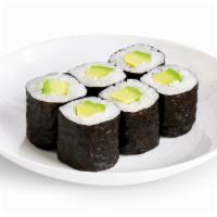 SR13. Avocado Roll · (6 pieces, Avocado wrapped in rice with seaweed outside)