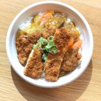 Curry Katsu · Japanese curry served over chicken.