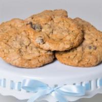 Oatmeal Raisin Cookies - 1 Delicious Dozen · 