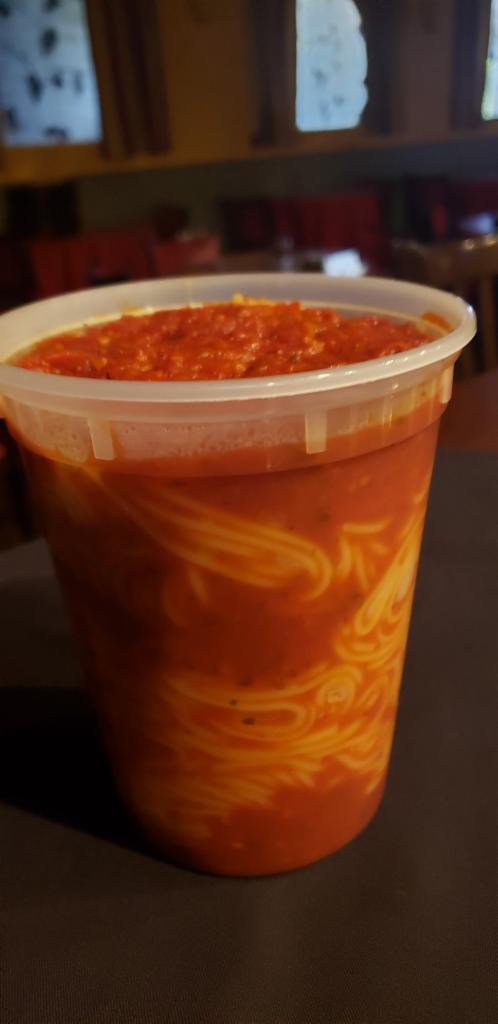 Quart of Spaghetti · Served with our signature Marinara or upgrde to Meat Sauce.
