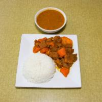 Beef Stew · Carne guisada.