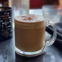 Cappuccino · Double shot of espresso, steamed milk and foam.