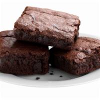 Brownies · homemade fudge style brownie